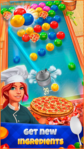 Bubble Chef: Pop & Shoot Balls Cooking Game screenshot