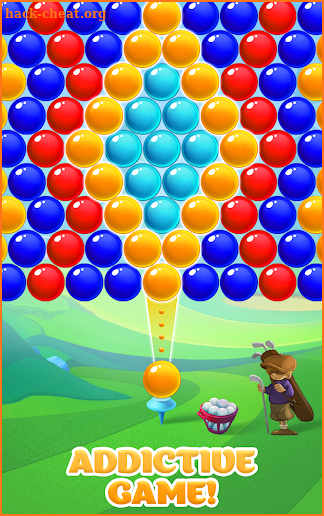 Bubble Golf Paradise screenshot