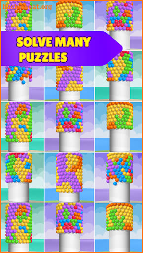 Bubble Helix 3D screenshot