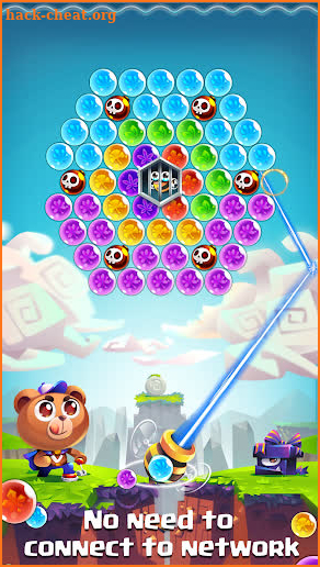 Bubble Puzzle: Kuma Ambition screenshot