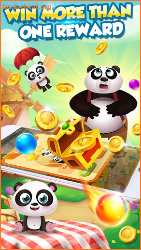 Bubble Shooter 2019 panda screenshot