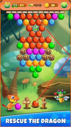 Bubble Shooter - Egg Splash screenshot