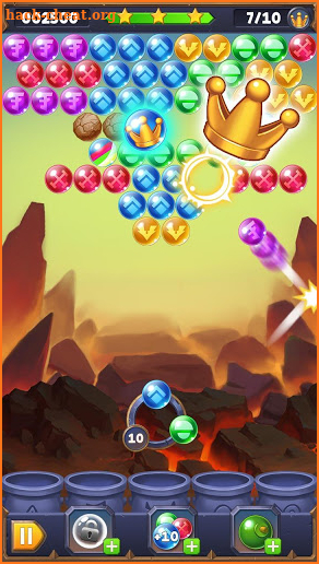 Bubble Shooter Rocky screenshot