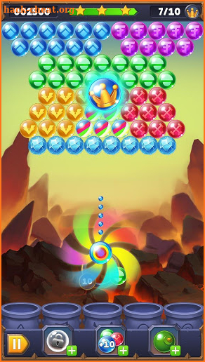 Bubble Shooter Rocky screenshot