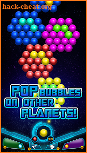 Bubble Shooter Space Pro screenshot