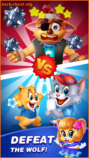 Bubble Shooter Tom 3 Kittys screenshot