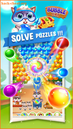 Bubble Shooter Tom Kitty screenshot