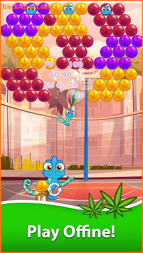 Bubble Shooter Weed Match 3 - High Day Bud Shooter screenshot