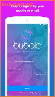 BUBBLE: Social + Messaging screenshot