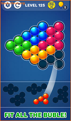 Bubble Tangram Puzzle - Pop it screenshot