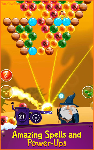 Bubble Wizard: a Bubble Shooter - match 3 game. screenshot