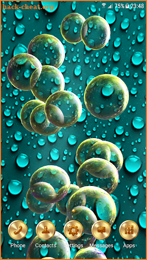 Bubbles Live Wallpaper screenshot