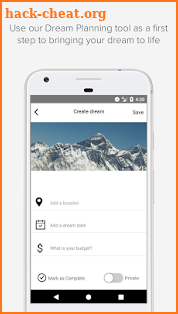 BUCKiTDREAM - Bucket List App screenshot