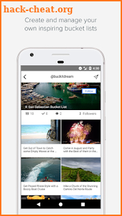 BUCKiTDREAM - Bucket List App screenshot