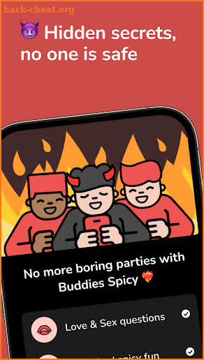 Buddies Spicy: Wild party screenshot