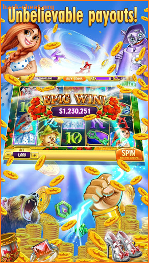 Buffalo Bonus Casino Free Slot screenshot