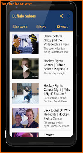 Buffalo Sabres: Livescore & News screenshot