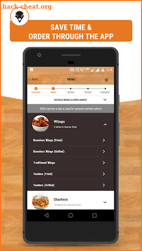 Buffalo Wings & Rings screenshot