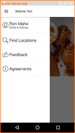 Buffalo Wings & Rings Ordering screenshot