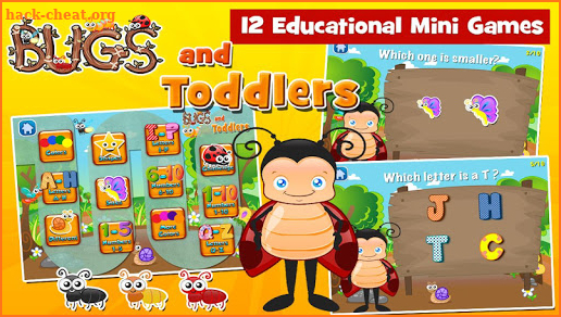 Bugs and Toddlers Games Full screenshot