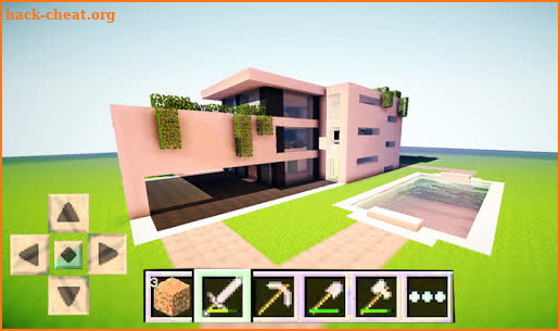 Build Craft 3D - Pink Craft Simulator 2019 screenshot