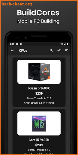 BuildCores - PC Builder screenshot