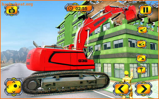 Building Crusher Excavator Simulator screenshot