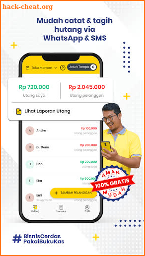 BukuKas - Pembukuan Keuangan UMKM, Aplikasi Kasir screenshot