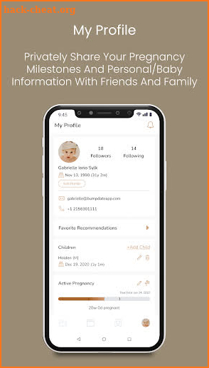 Bumpdate: Social Pregnancy App screenshot