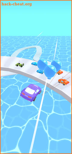 Bumpy car race: Cool racing screenshot