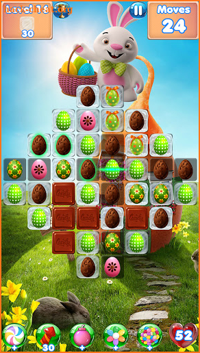 Bunny Match - Easter games and match 3 games screenshot