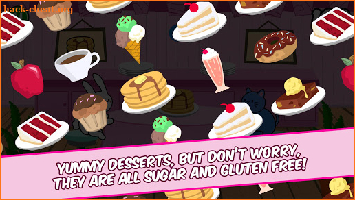 Bunny Pancake Kitty Milkshake Game screenshot