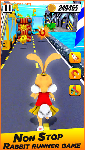 Bunny Runner: Subway Easter Bunny Run screenshot