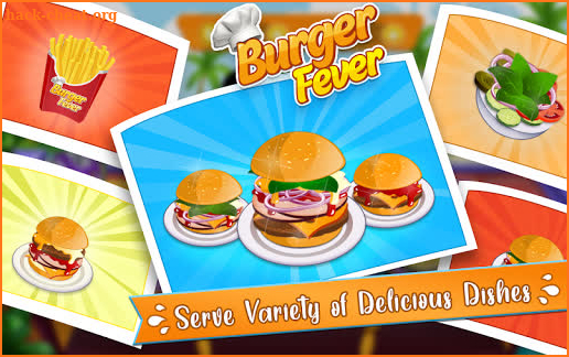 Burger Fever Kitchen Cooking Games: Modern Cooking screenshot