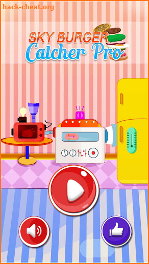 Burger Food Factory-Sky Burger Catcher Pro screenshot