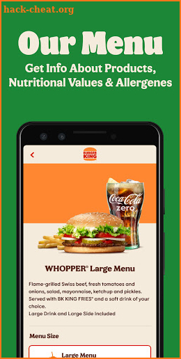 Burger King CH screenshot