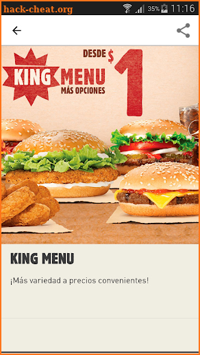 BURGER KING® Puerto Rico screenshot