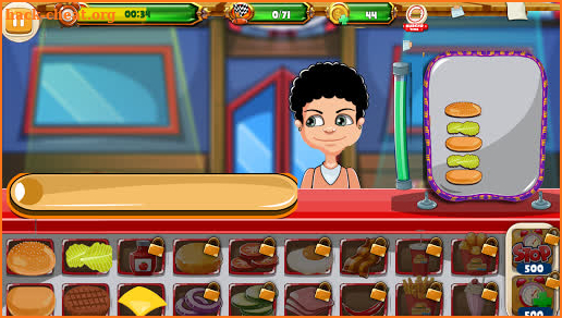 Burger Time Restaurant Cooking: Make Burger Games screenshot