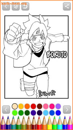 Buroto coloring 2 screenshot