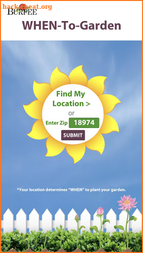 Burpee WHEN-To-Garden screenshot