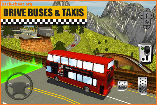 Bus & Taxi Driving Simulator screenshot