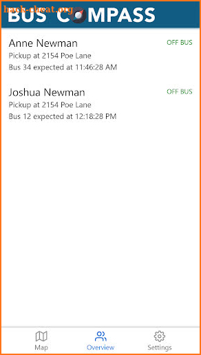 Bus Compass screenshot