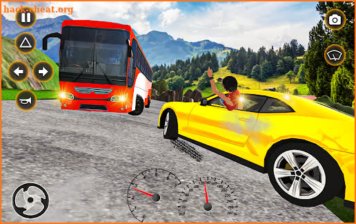 bus driving real coach game 3d screenshot