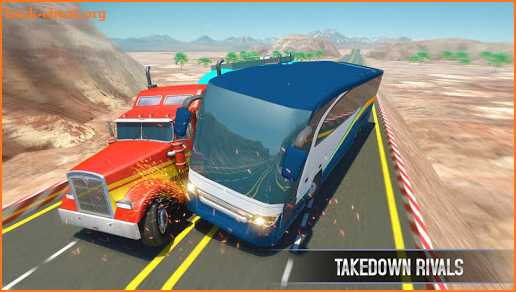 Bus Racing vs Truck Racing Game screenshot