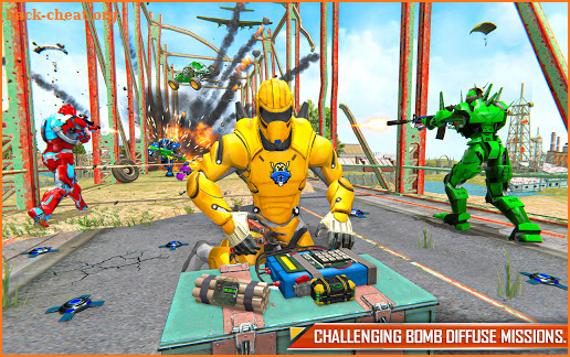 Bus Robot Car Transform Game screenshot