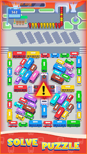 Bus Sort: Car Parking jam screenshot