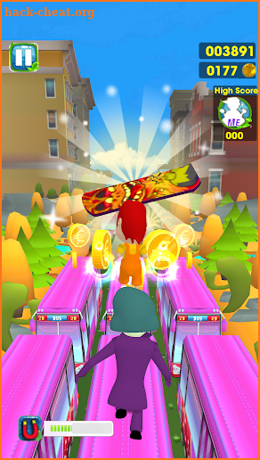 Bus Surf : Subway Surf Hours 3D screenshot