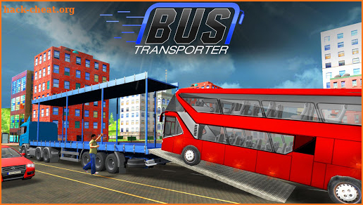 Bus Transporter Truck 2017 - City Bus Simulator screenshot