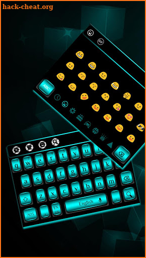 Business Black Blue Keyboard screenshot