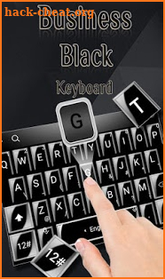 Business Black Keyboard Theme screenshot